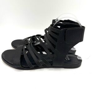 Eileen Fisher Black Strappy ankle Sandals